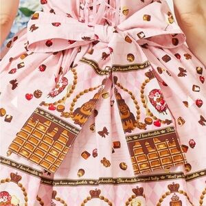 Bodyline Yokoso Pink Royal Chocolate Sweet Lolita JSK Dress
